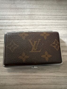 Vintage Louis Vuitton Case - 1960's Cigarette Case / (Card Case)